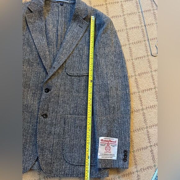 J.Crew Harris Tweed Relaxed-fit blazer in Scottish wool herringbone 39R NWT - Picture 5 of 16